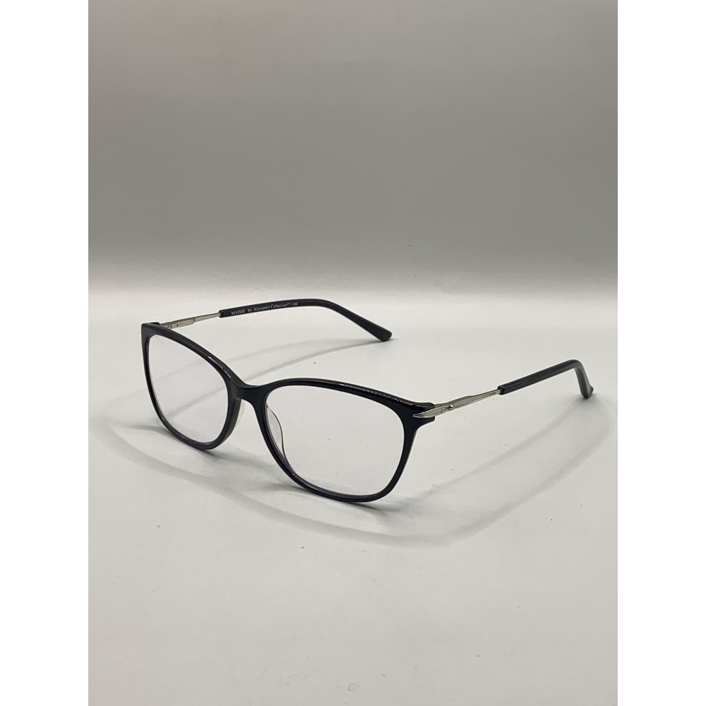Alexander Collection Eyeglasses Maisie 55-16-140 Black Cat Eye Frame Only